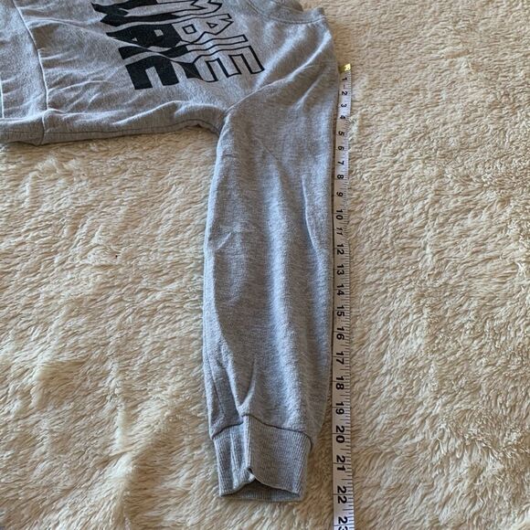 Zombie Cropped Sweat Shirt  - Picture 15 of 16